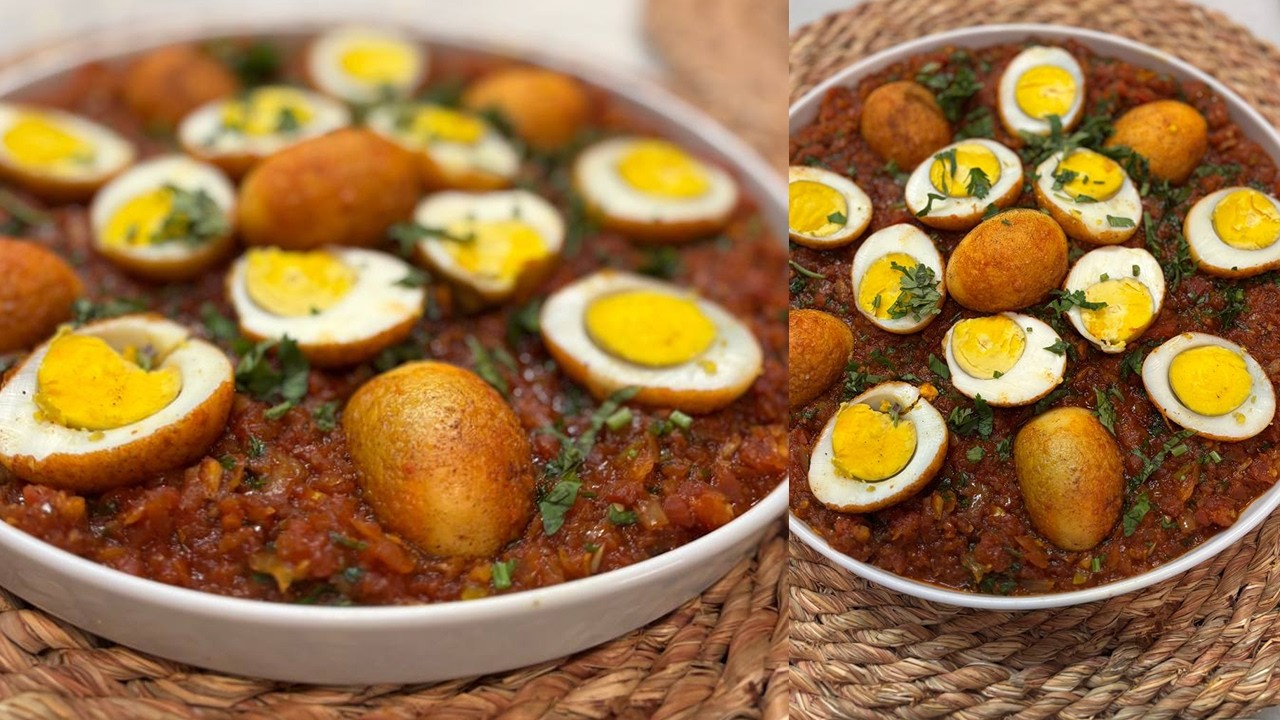 طريقة عمل تغميسة البيض المدحرج | العزومة مع الشيف فاطمة أبو حاتي