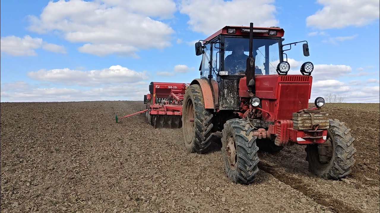 MTZ 82 zestaw uprawowo siewny Grano Systemem i Agro Masz 