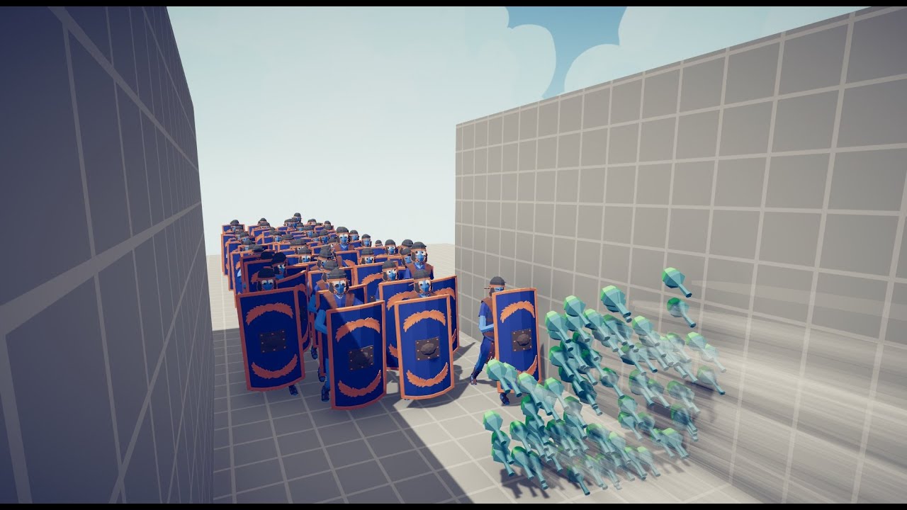 50x SHIELD BEARER vs EVERY GOD UNIT - TABS Totally Accurate Battle Simulator