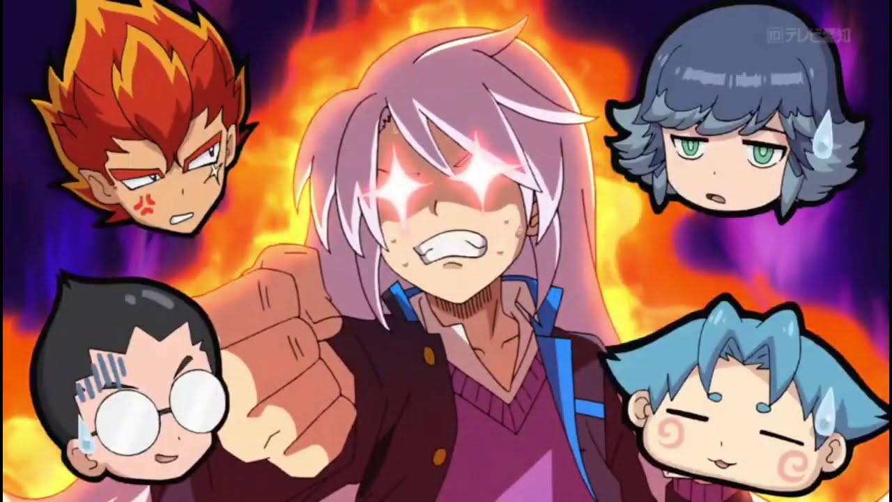 Yo-kai Watch Jam: Yo-kai Gakuen Y Episode 39 Enra Sensei Rescue scene