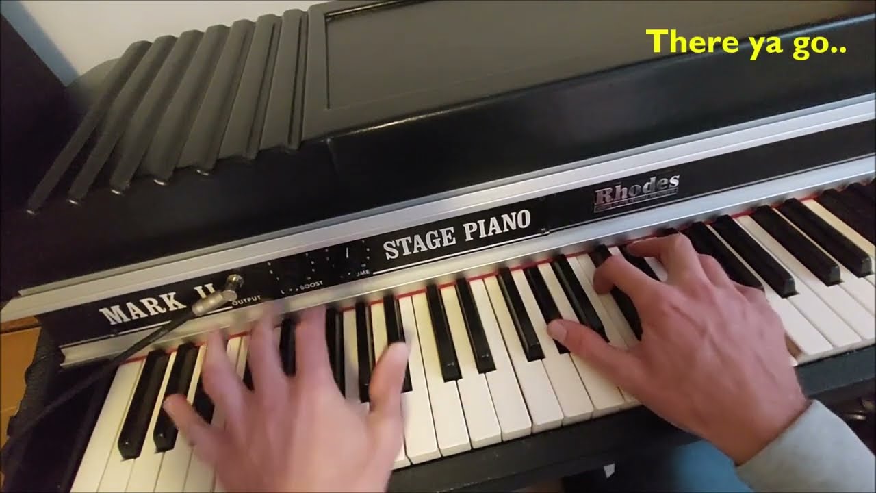 Rhodes Mark II - Retro Flyer demo