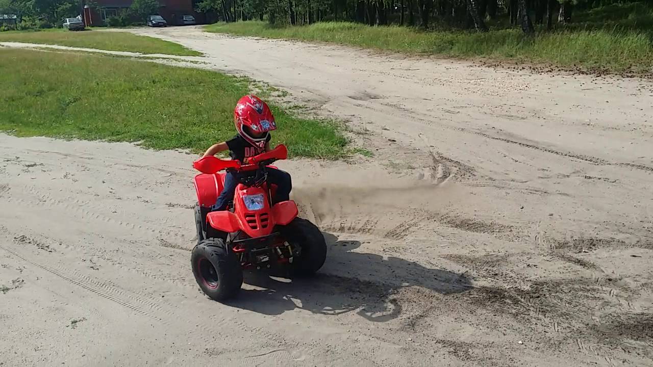 Nitro ATV QUAD 125cc happy 5yr old child drift super fun
