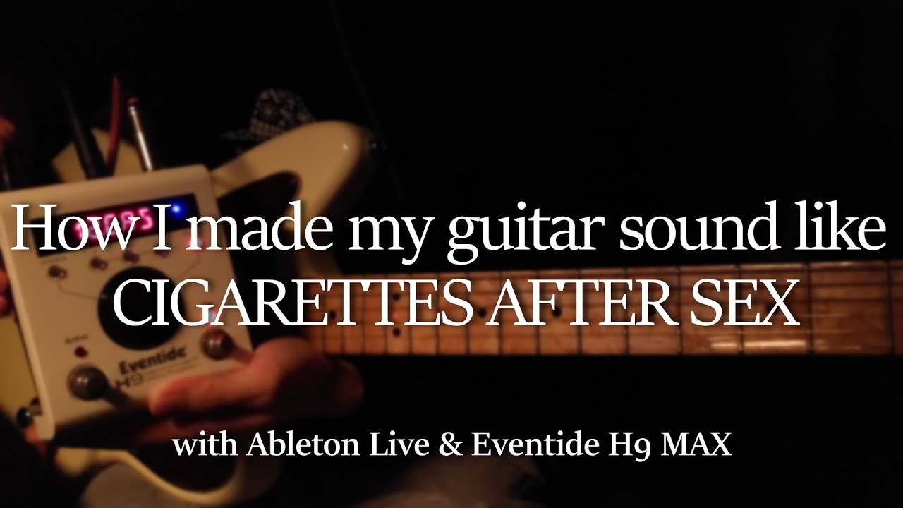 How i made my Cigarettes After Sex Tone