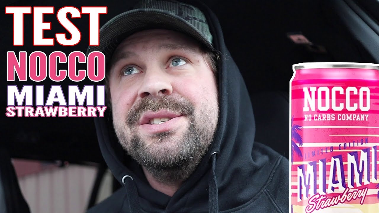 HUR SMAKAR: NOCCO MIAMI STRAWBERRY (LÄS INFO)