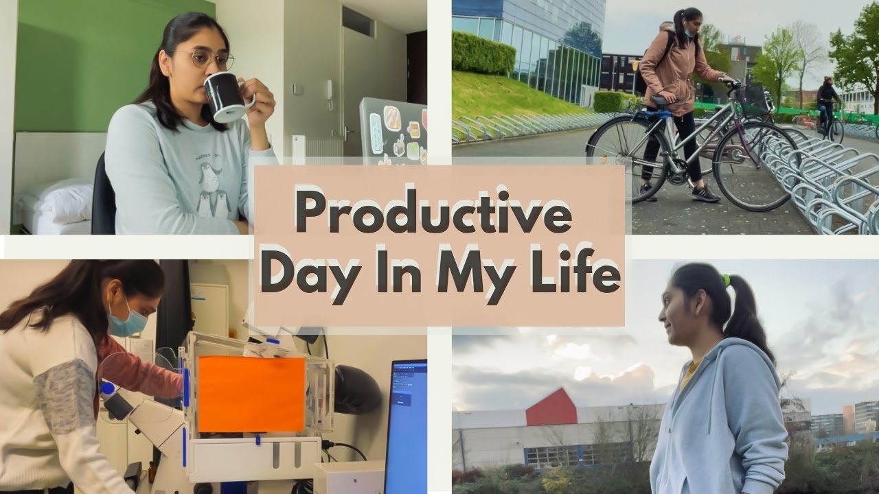 Day In My Life 📚 🔬| Lab Work, PhD Interview & Cooking