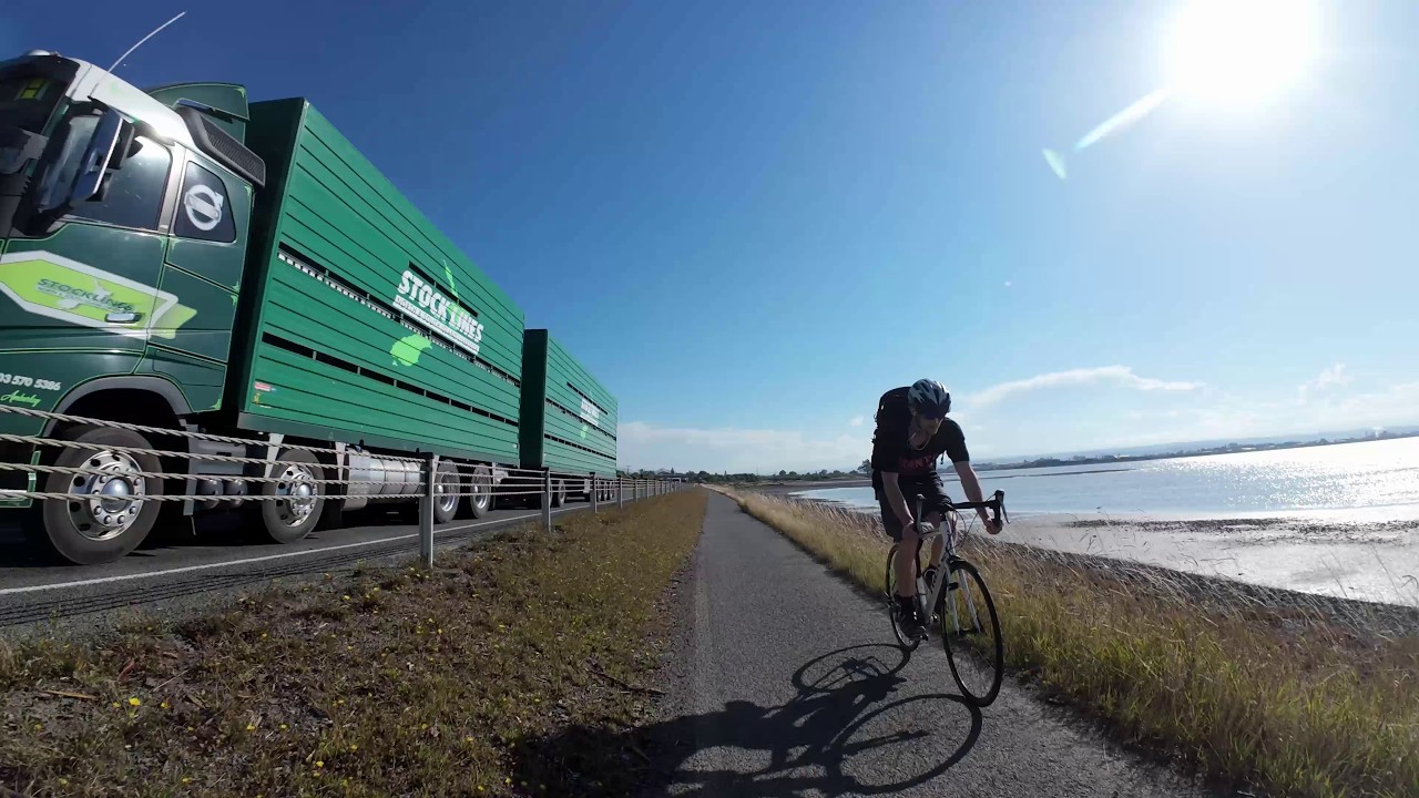 Ride : NEW Route from Orphanage Stream to Queen Street Richmond drive time 4K