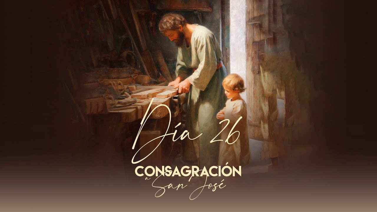 Día 26🤎 Consagración a San José del libro: San José, el humilde carpintero de Nazaret 