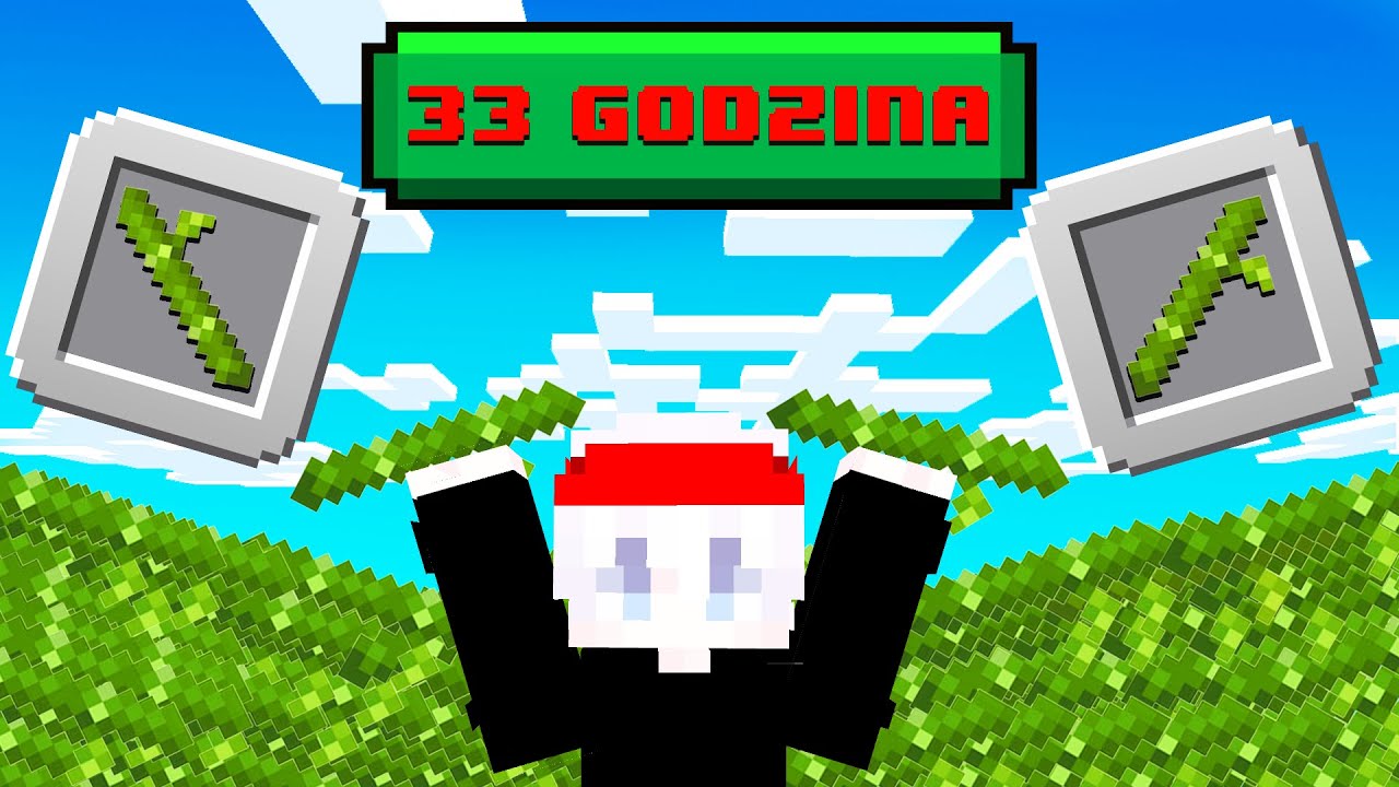SPĘDZIŁEM 33 GODZINY, ABY ZDOBYĆ 8.000.000 BAMBUSÓW w MINECRAFT...