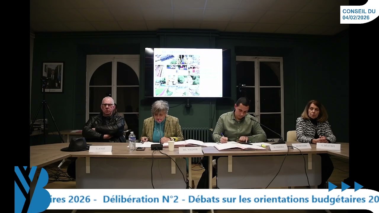 CONSEIL MUNICIPAL du 4 Février 2026
