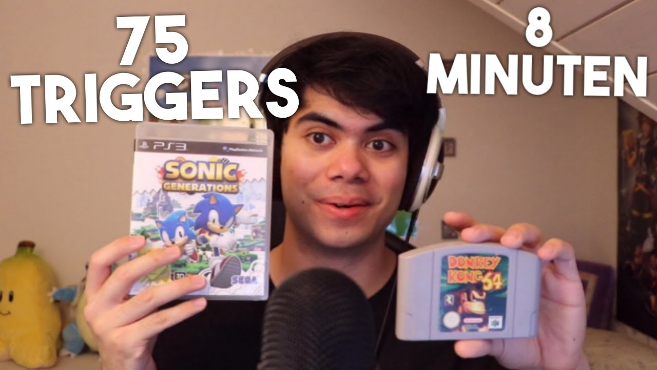 ASMR 75 Triggers in 8 Minuten