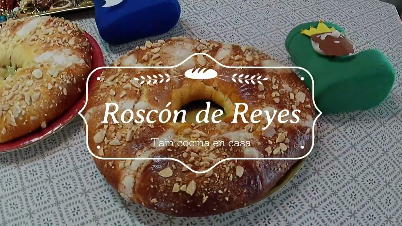 Roscón de Reyes casero para sorprender a la familia.