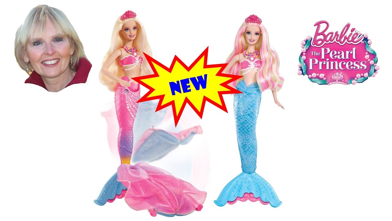 &hearts;&hearts; Barbie The Pearl Princess 2 in 1 Transforming Mermaid Doll
