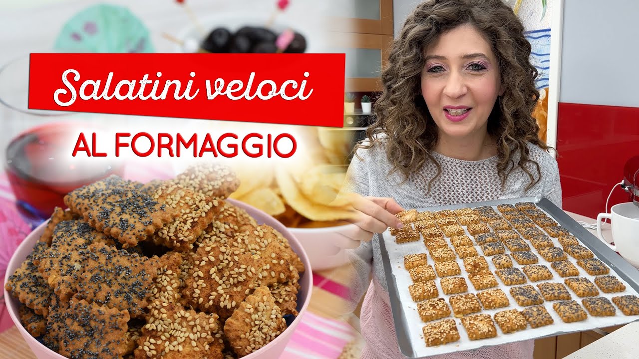 Salatini al formaggio croccanti e pronti in pochi minuti!