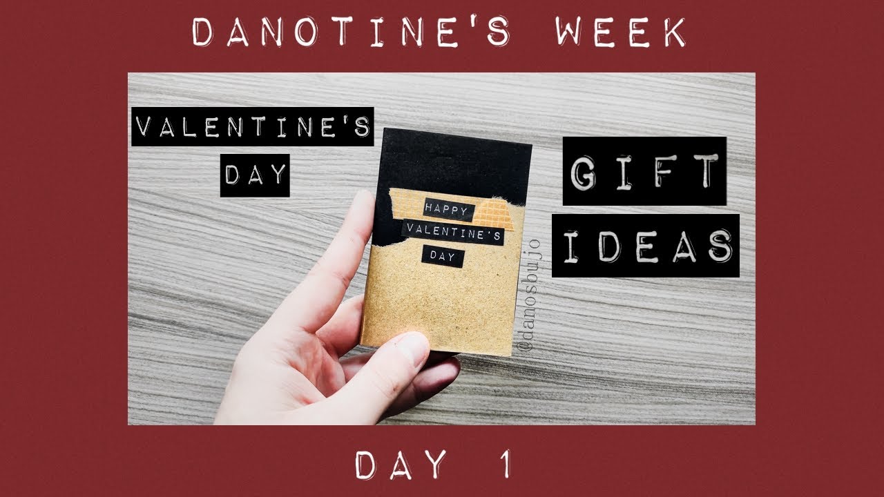 VALENTINES DAY GIFT IDEAS FOR YOUR PARTNER ♥ | DANOTINE'S WEEK [DAY 1] | Dano's Bujo