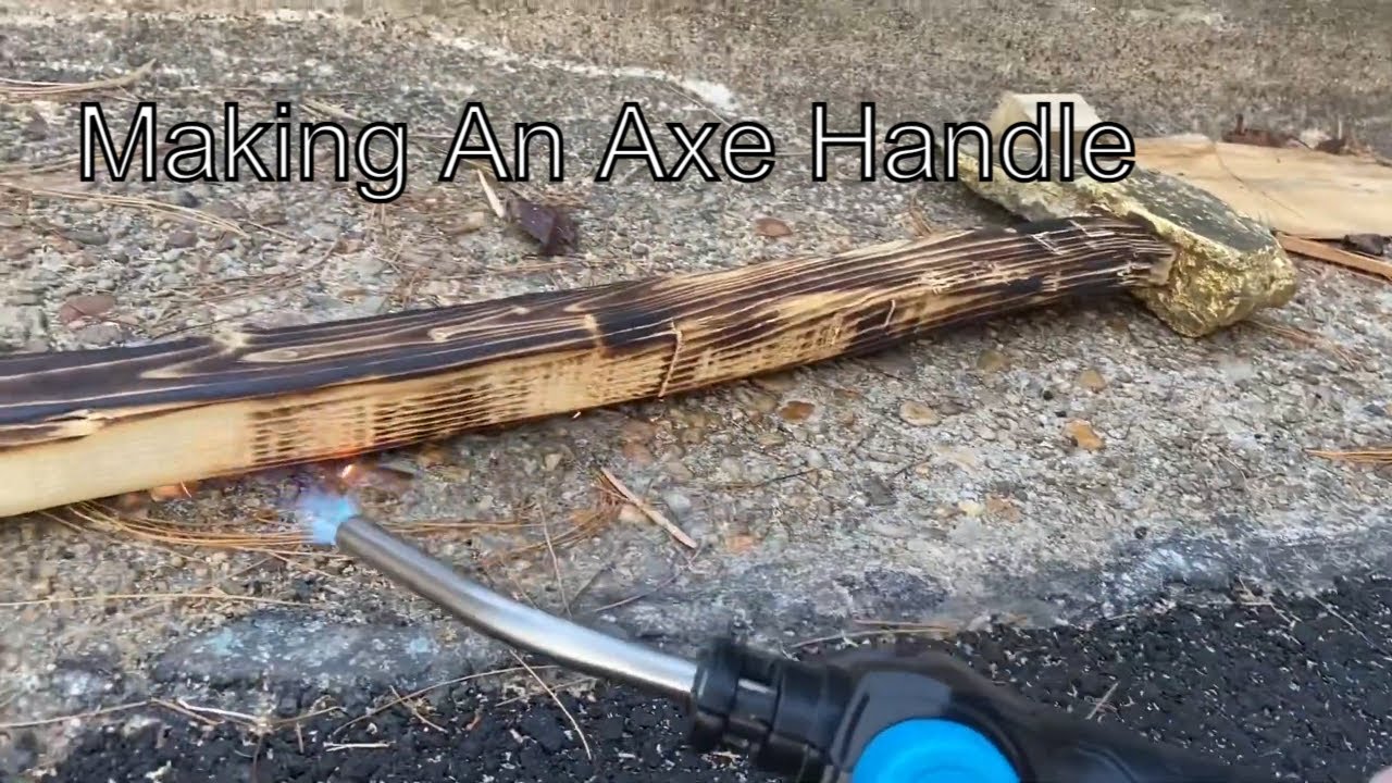Making an axe handle