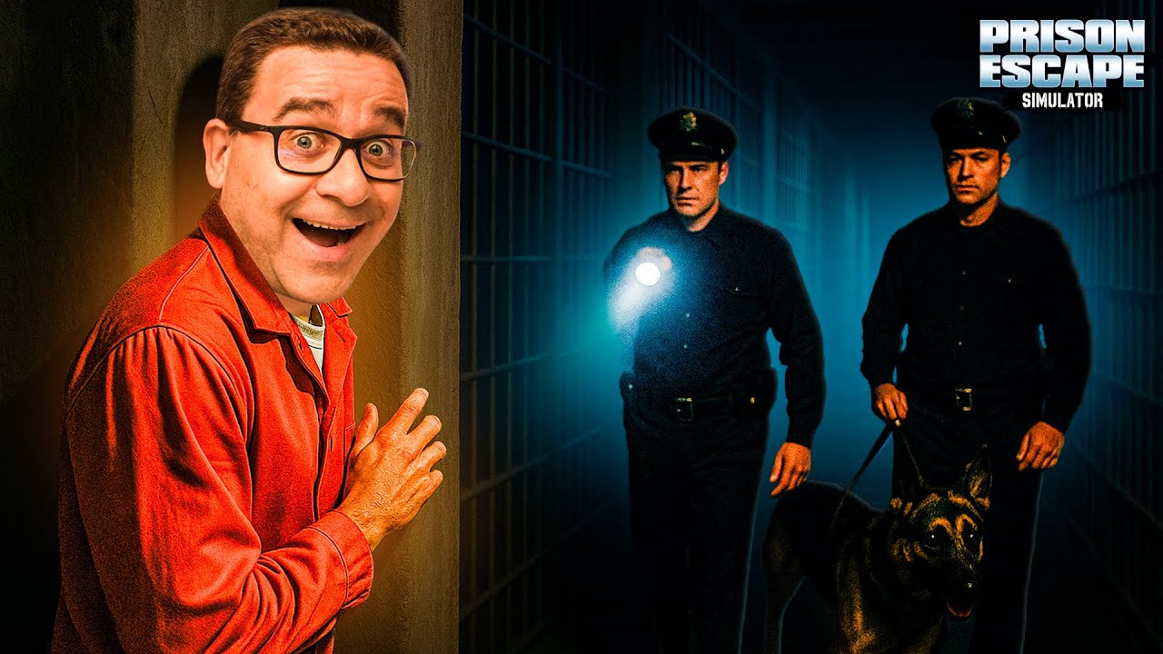PRISON ESCAPE SIMULATOR #8 - O GUARDA ANDA DESCONFIADO