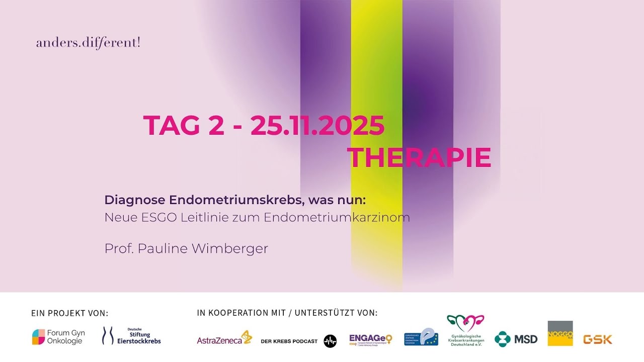 Neue ESGO Leitlinie zum Endometriumkarzinom - Prof. Wimberger