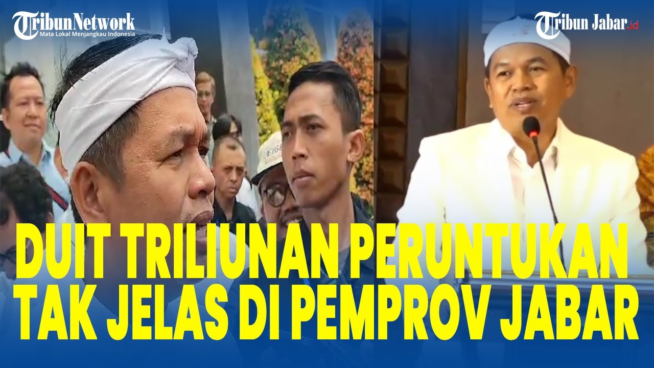 Kang Dedi Gubernur Jabar Bongkar Anggaran Triliunan Tak Jelas di Disdik dan Dinkes