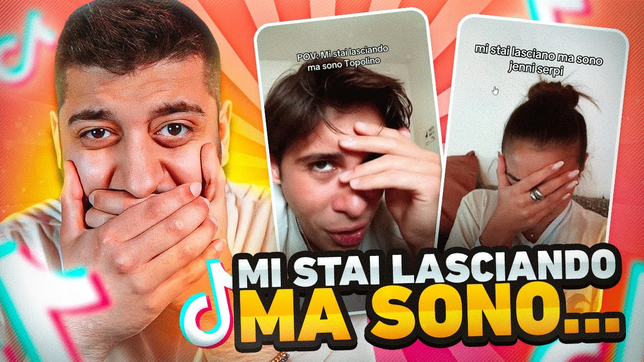 MI STAI LASCIANDO MA SONO.. REACTION TIKTOK TREND