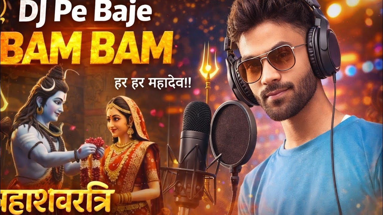 Bam bam Dj pe baje #shivbhajan #shivshankar #shivdjsong #bhaktidjsong2026 #newbhaktidjsong 