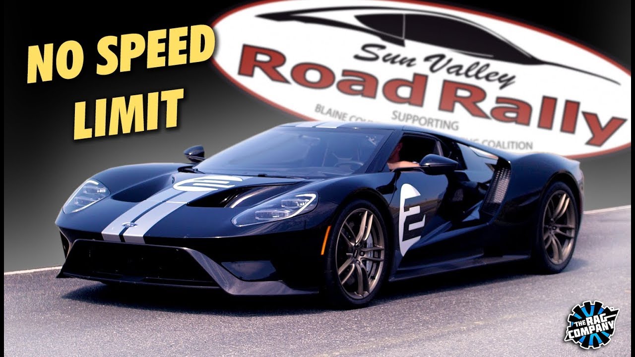 FAST Cars & NO Speed Limit?! | Sun Valley Road Rally 2018 | THE RAG COMPANY