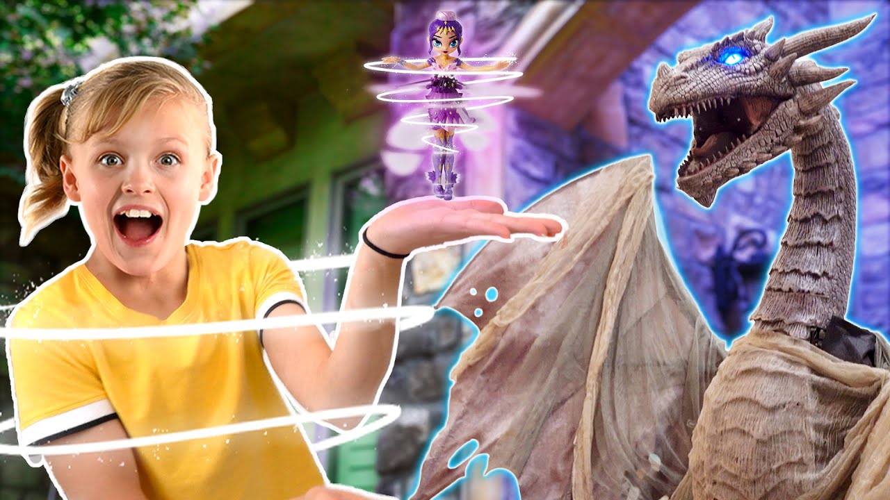 Magic Pixie Flyer and a Dragon!