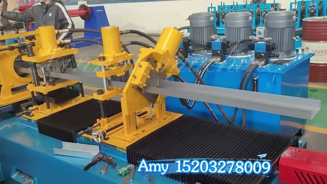 Fully automatic keel roll forming machine production line#machine