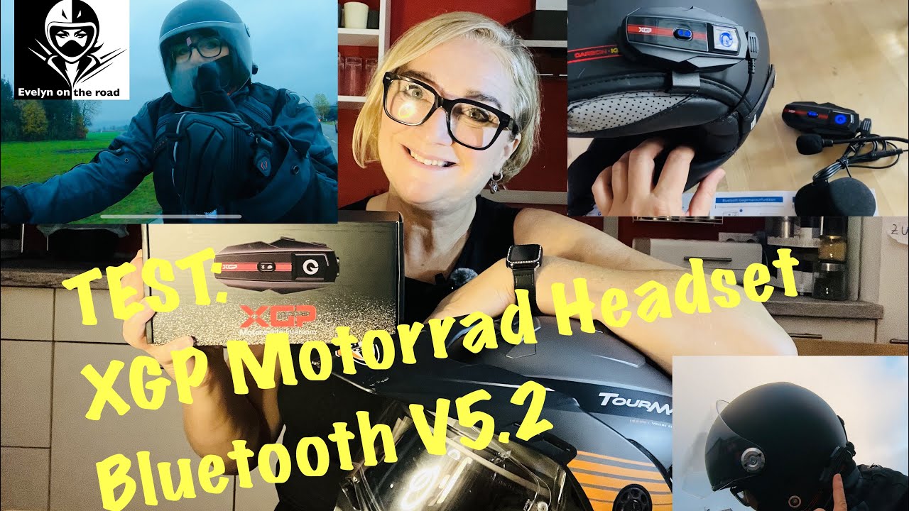 TEST: XGP Motorrad Headset Bluetooth V5.2