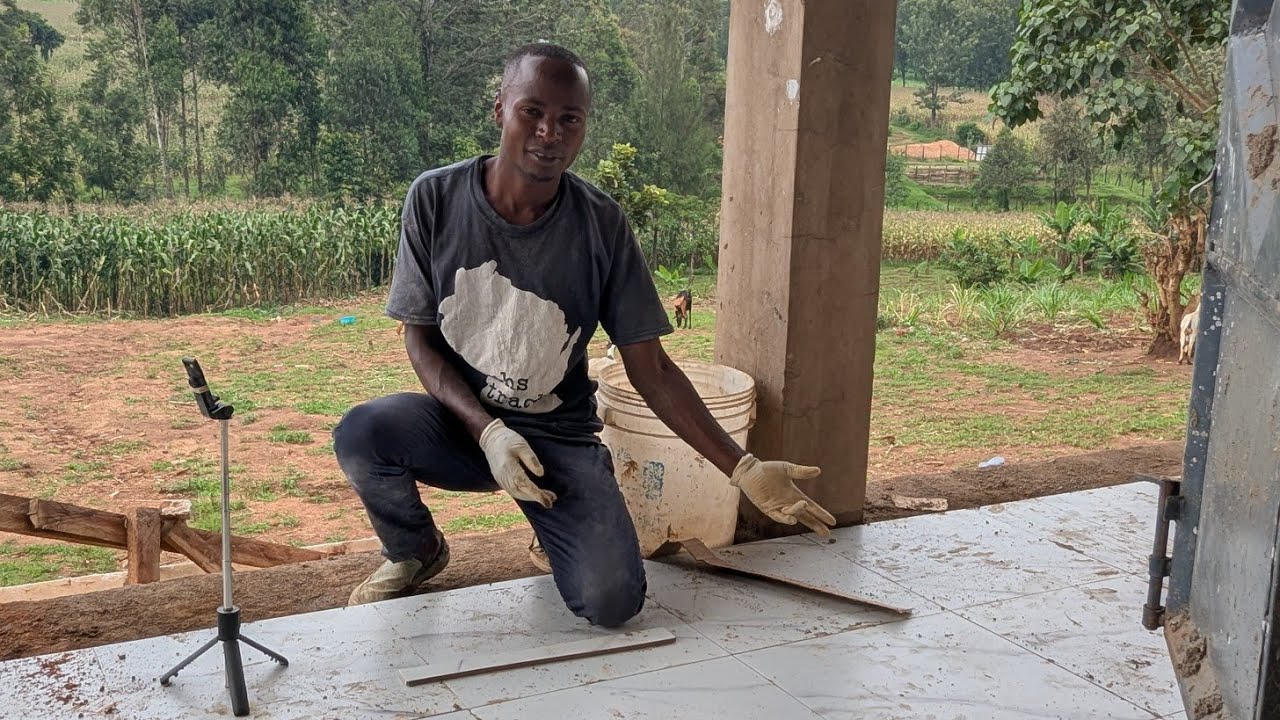 How to properly start tilling a veranda