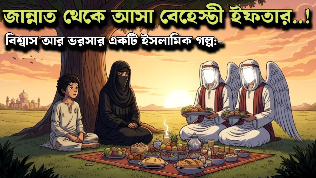 জান্নাত থেকে আসা বেহেস্তী ইফতার..! বিশ্বাস আর ভরসার একটি ইসলামিক গল্প।Bangla​ Islamic Story
