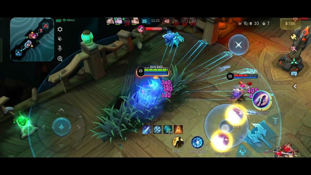 my first gameplay with gusion🤕🤕