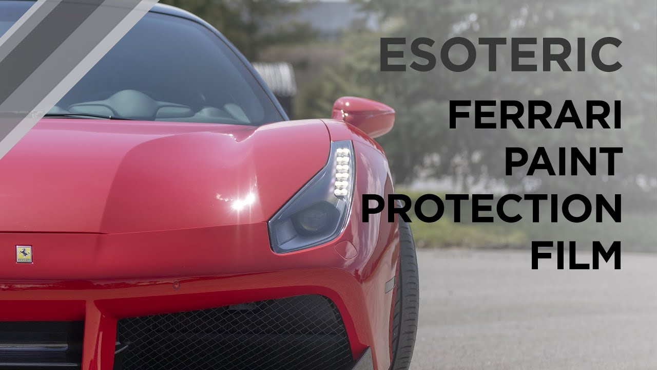Ferrari Detailing Part 7 - Paint Protection Film - ESOTERIC Car Care
