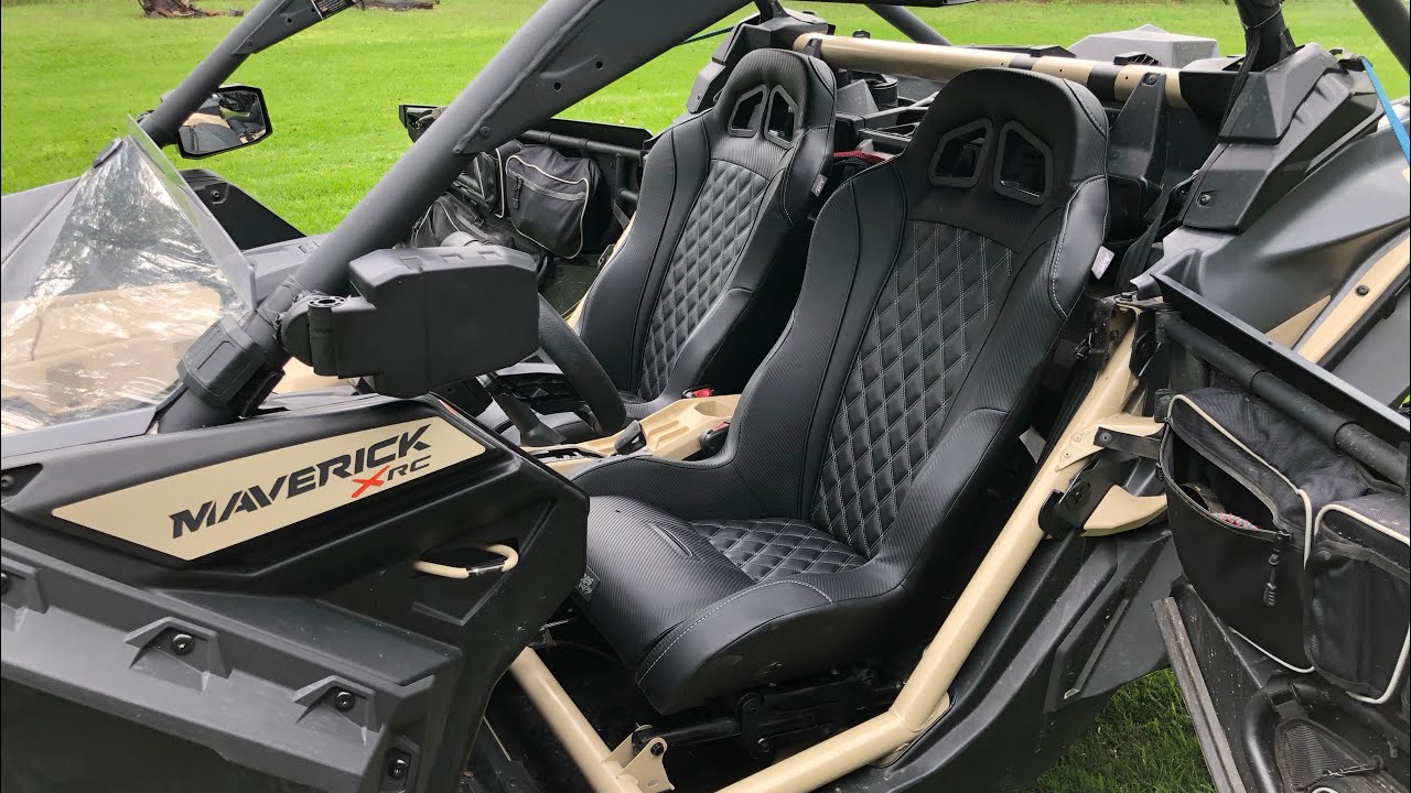 Новый Can Am X3 XRC RR/ Установлены новые сиденья ACE Daytona Series!
