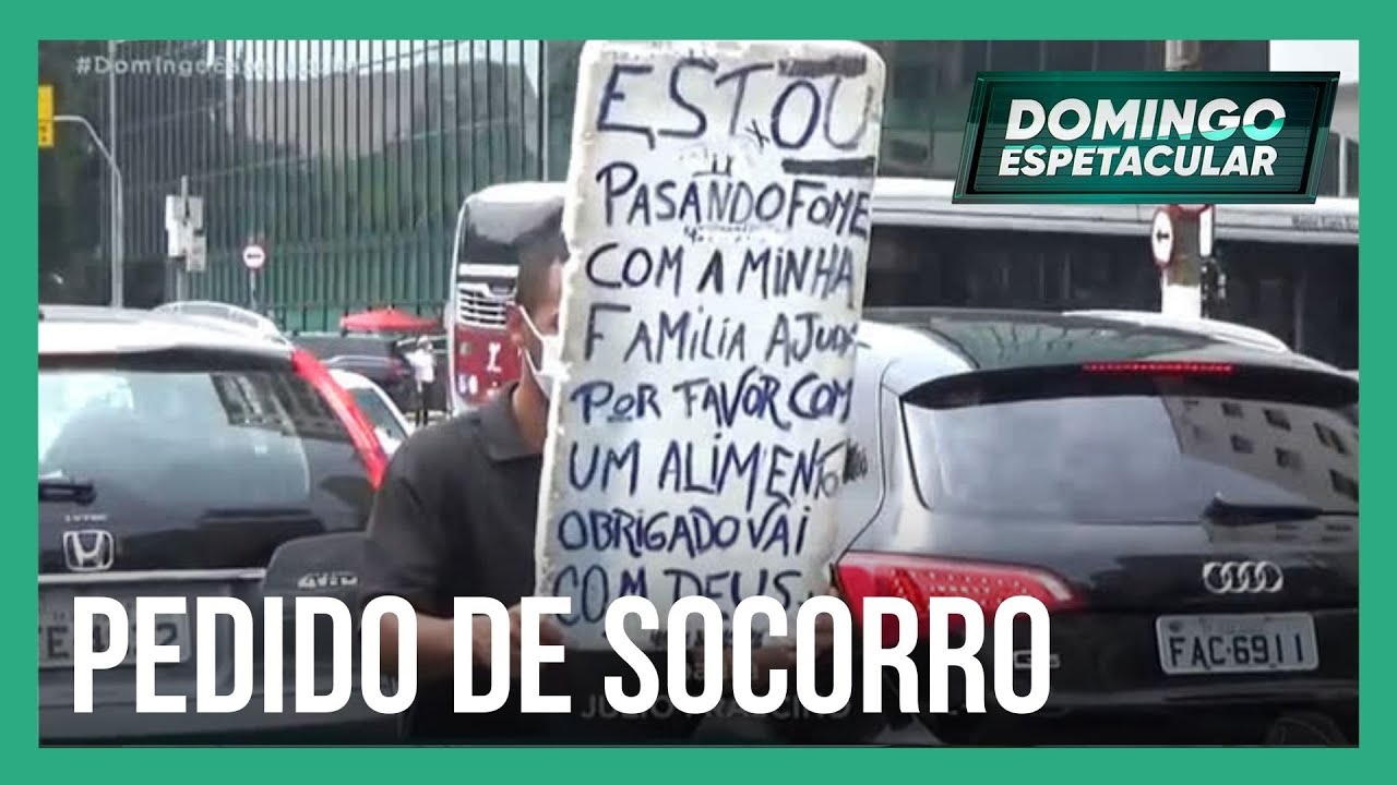 Fome atinge cerca de 20 milhões de brasileiros e provoca cenas de desespero por todo o país
