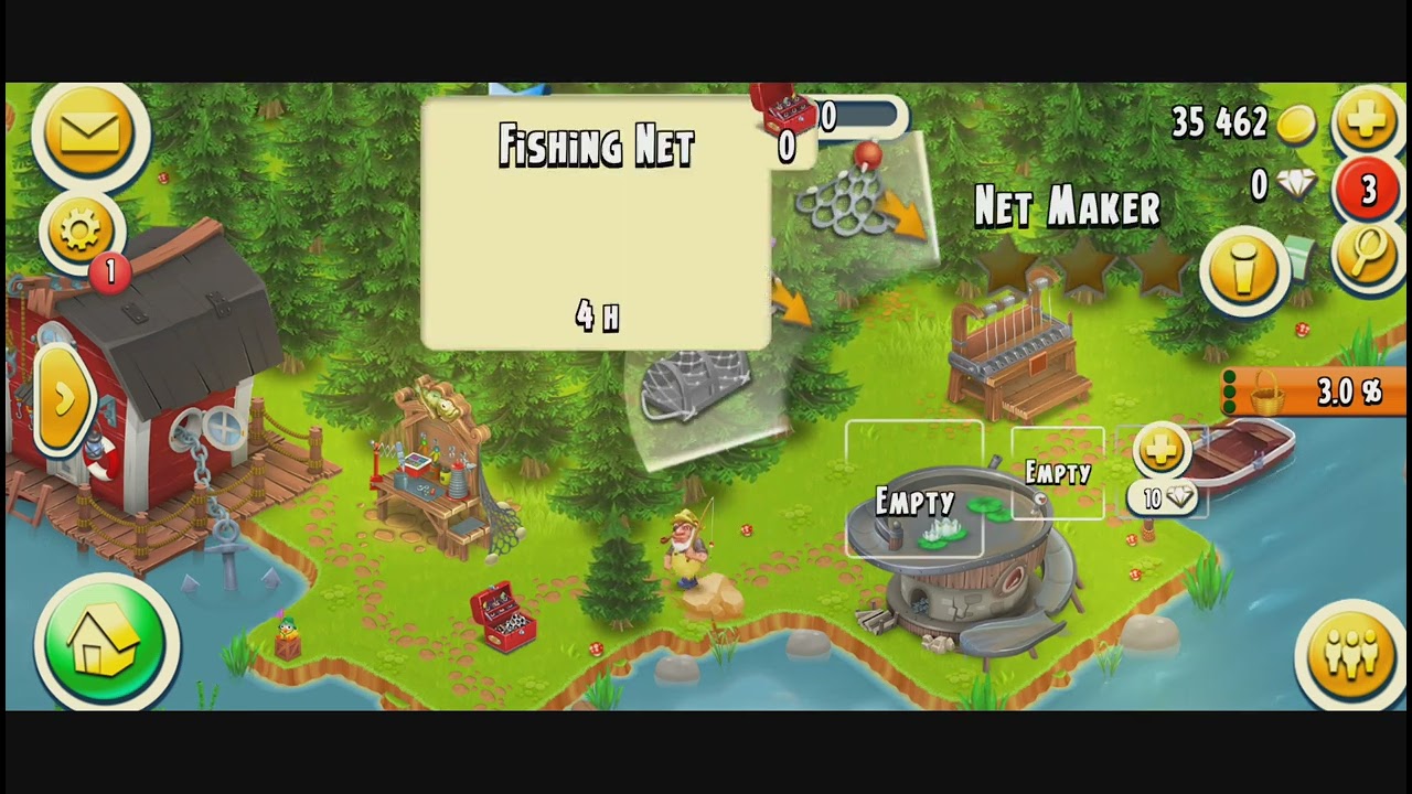 Fishing Nets Unlocked 🔓 Hay Day Gameplay
