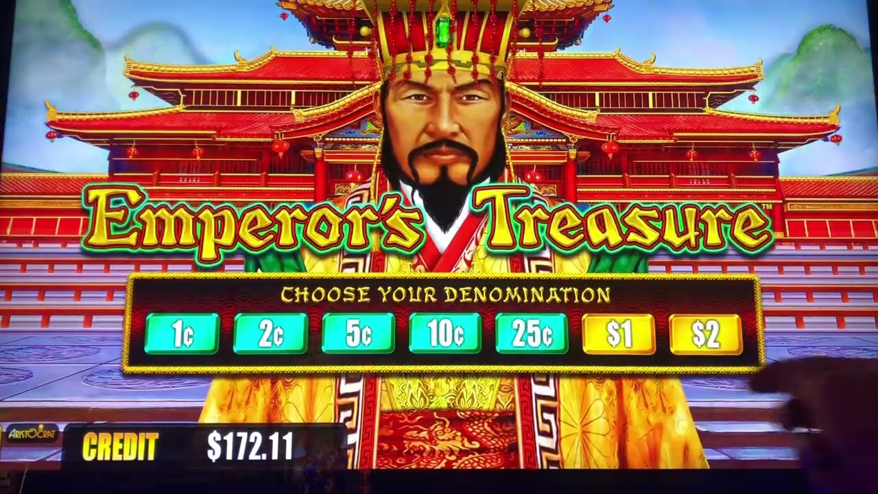 Игровой автомат Dollar Storm Emperor's Treasure, сессия в казино 💰⛈️🏯🎰