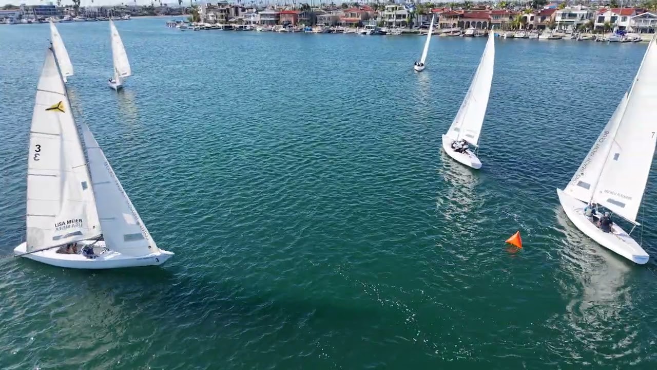 2025 Adult Club Championship Sail Off   Race 4 leeward mark