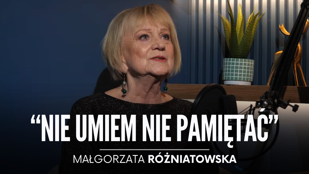Małgorzata Rożniatowska o bolesnej stracie męża po 35 latach