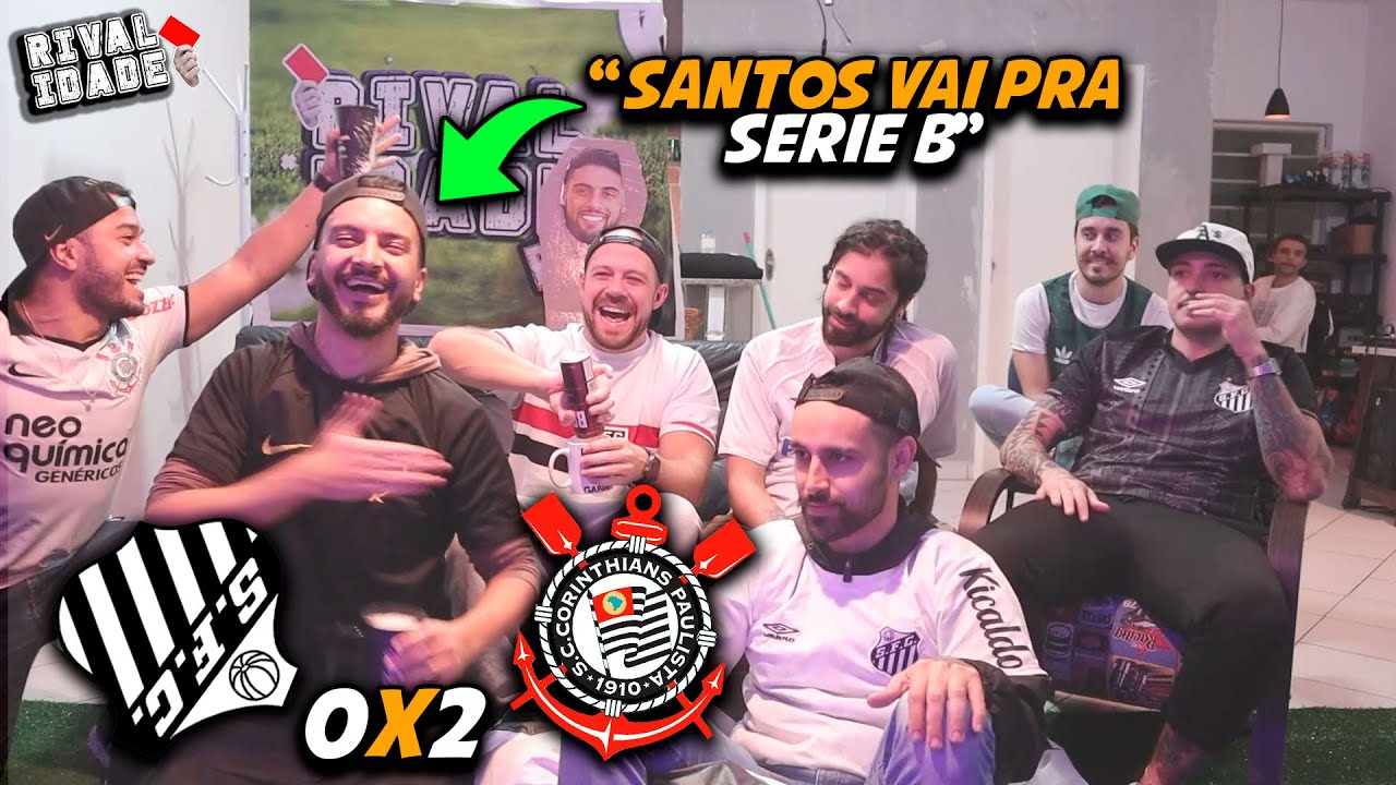 React Santos 0x2 Corinthians | Melhores momentos | Gols | Brasileirão