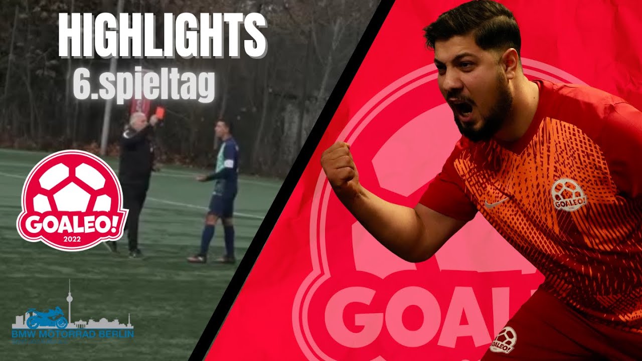 WIR KASSIEREN EINE ROTE KARTE GEGEN DEN ZWEITPLATZIERTEN | GOALEO! HIGHLIGHTS | 6.SPIELTAG