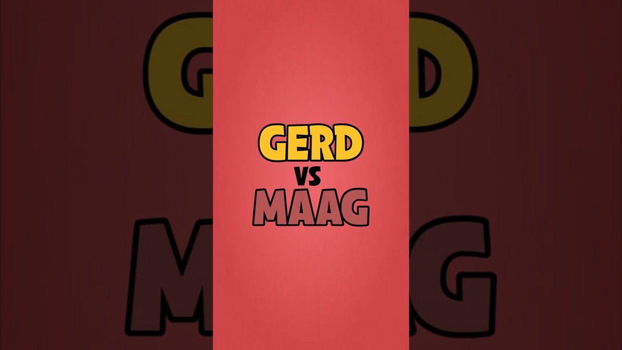 GERD VS Maag  #animasidolewak
