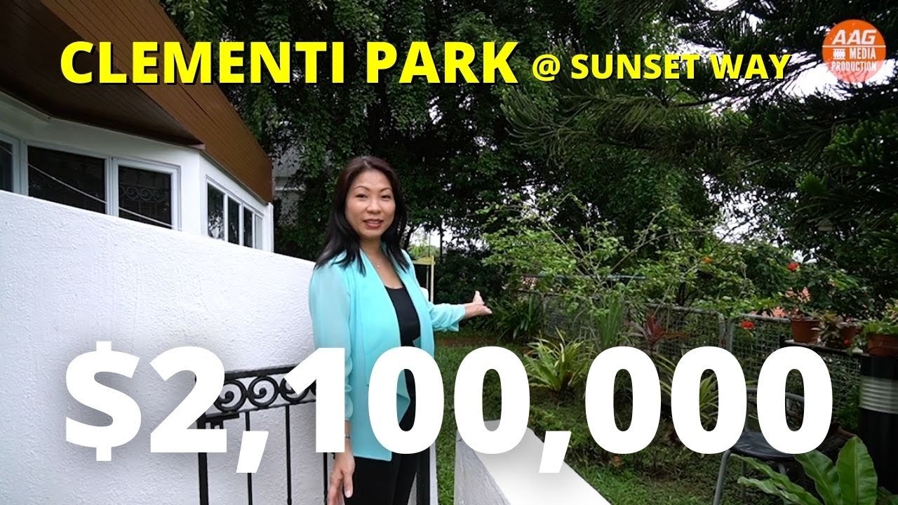 Singapore Condo Property Home Tour - Clementi Park @ Sunset Way, 3 Bedroom | Ground Floor ($2.1M)