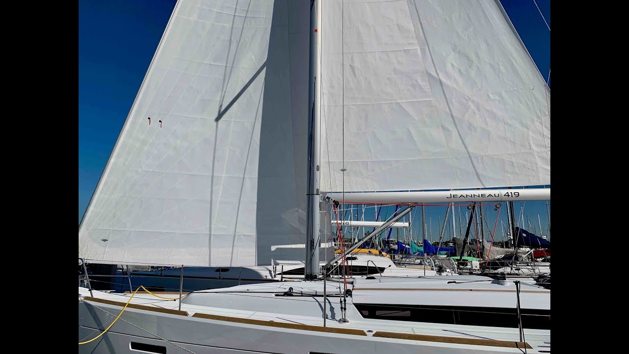 Demo on how to unfurl and furl your sails on a sailboat By: Ian Van Tuyl