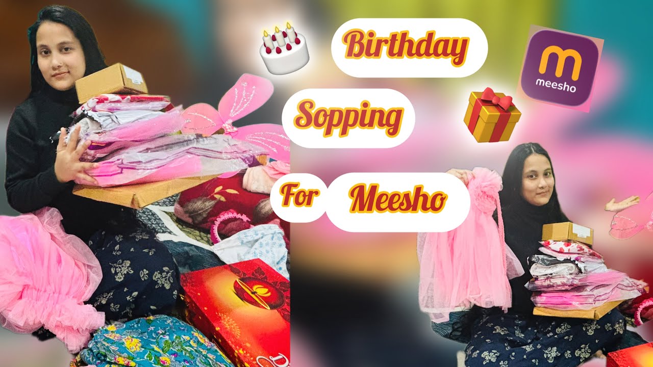 Birthday 🎂 karone meeshor pora ki ki kinilu🎁 #youtubebloger #video #youtubevideos #bloge #unboxing 