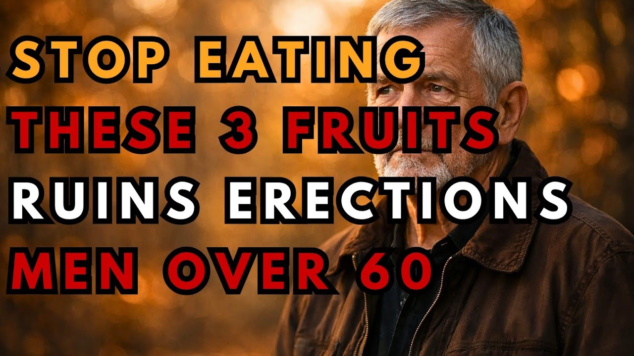 Men Over 60 - 3 Fruits You Should Avoid Completely - and 3 Fruits You Need Daily Instead