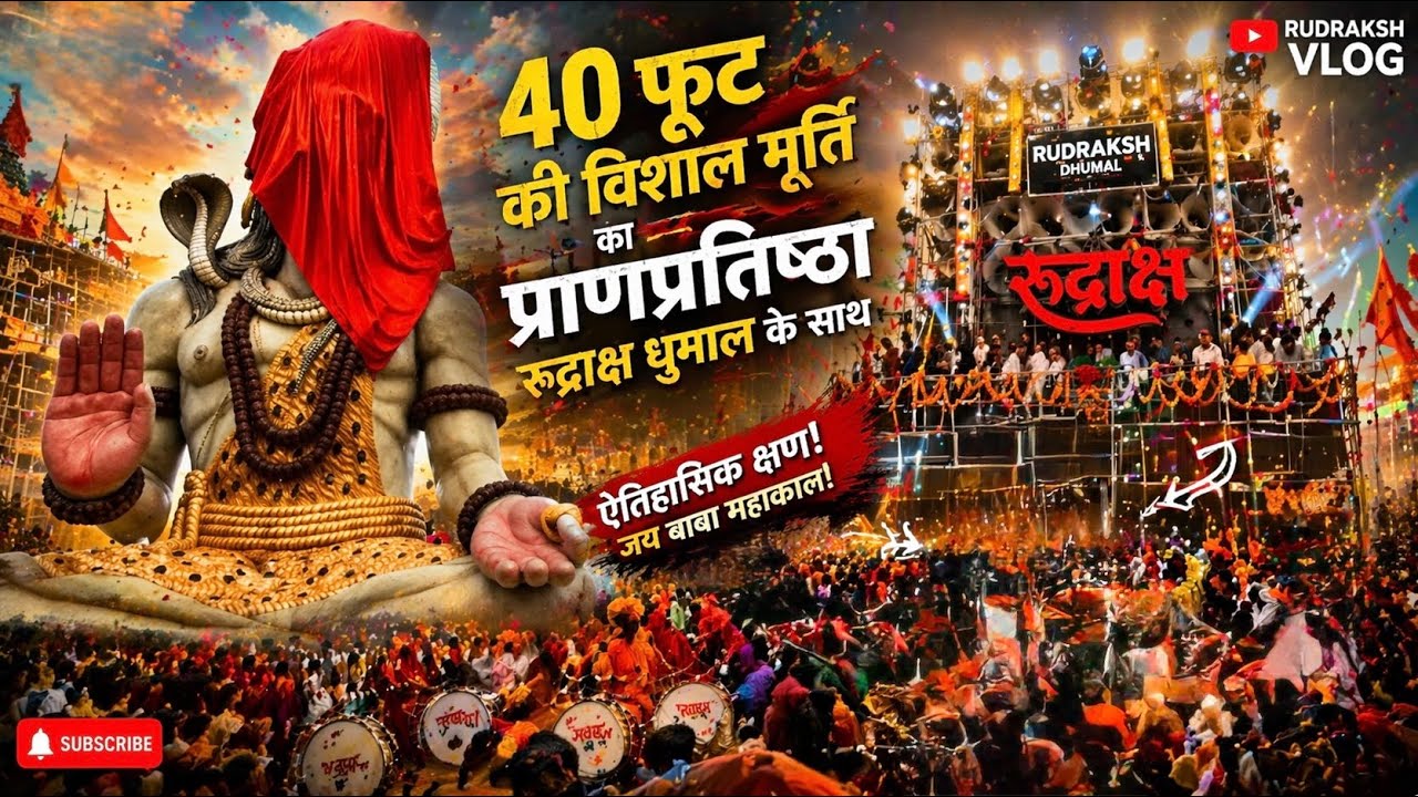 #vlog 03  मुचकुंदेश्वर महादेव प्राण प्रतिष्ठा और रुद्राक्ष धुमाल 😍