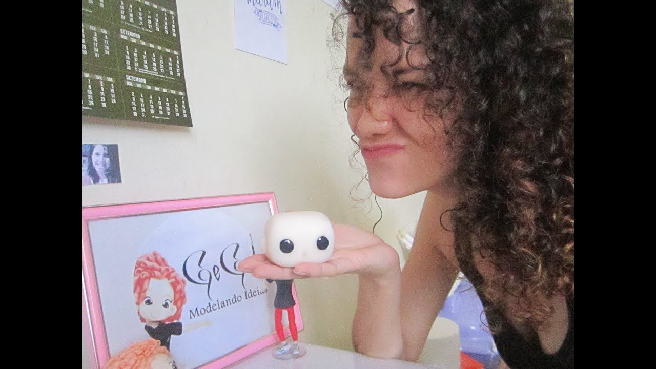 DIY -Como fazer cabeça universal para Funko Pop (Biscuit) + Sorteio Funko Pop