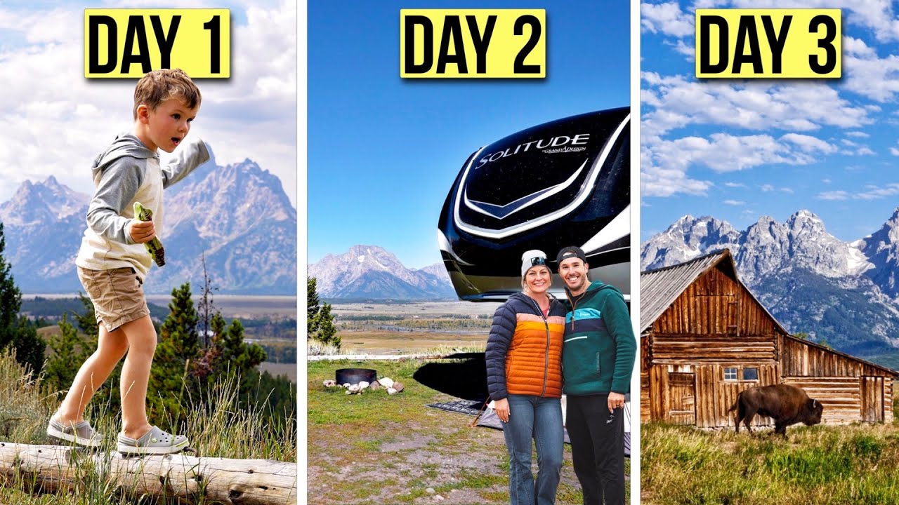 3 Days RVing Grand Teton National Park