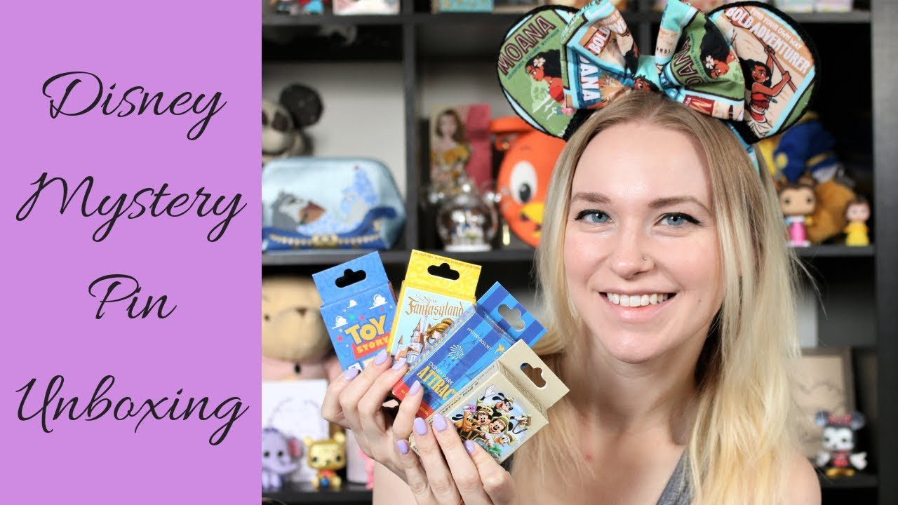 Disney Mystery Pin Unboxing