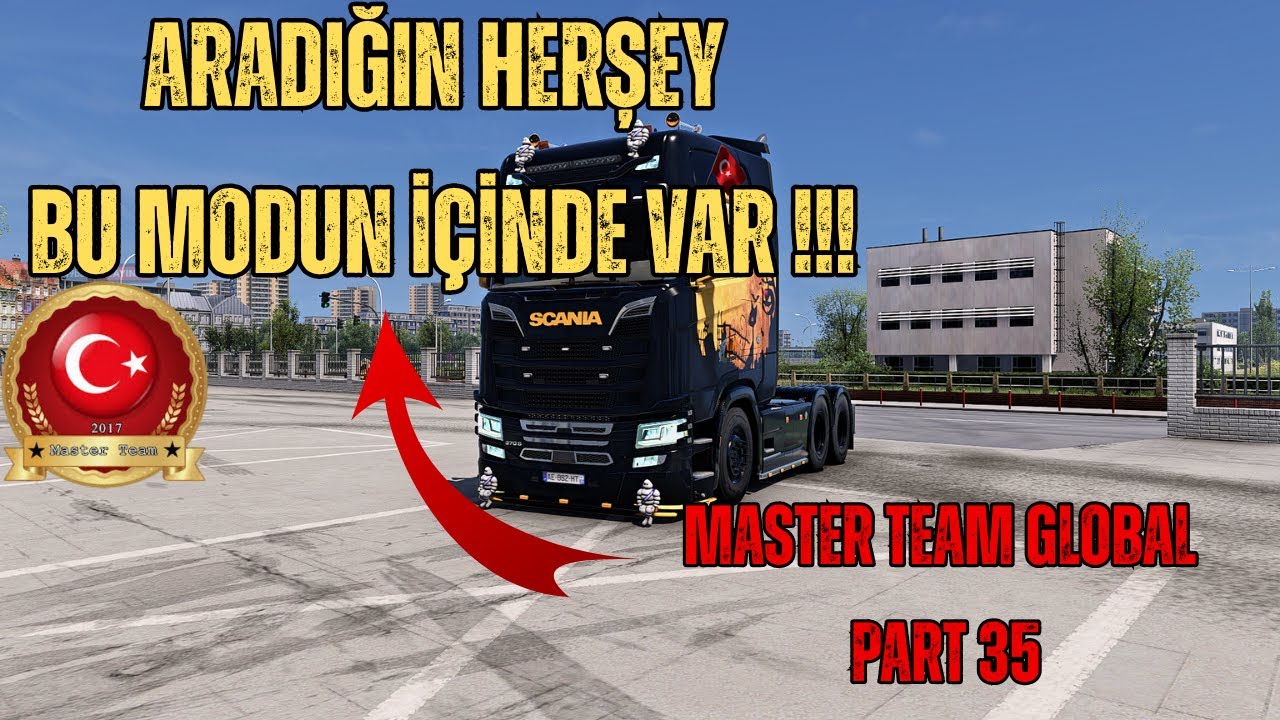 ✅ ARTIK TEK MOD YETER! MASTER TEAM GLOBAL PACK ETS 2'Yİ DEĞİŞTİRİYOR